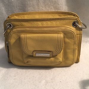 Tiganello leather yellow Purse 👜